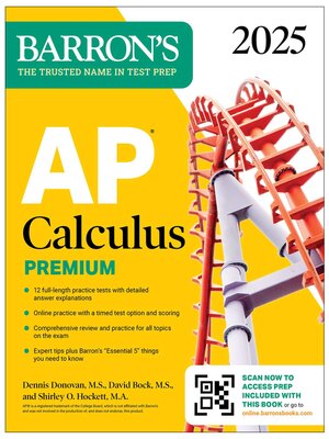cover image of AP Calculus Premium, 2025
